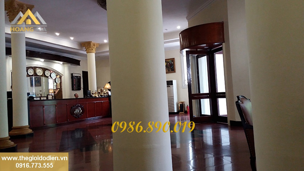 đèn led downlight âm trần cho sảnh khách sạn