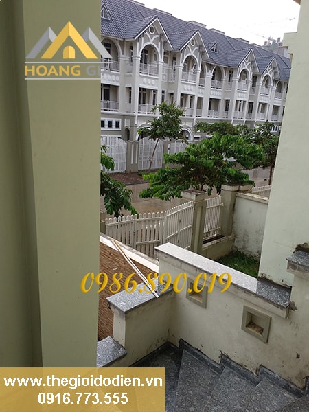đèn led âm trần cho biệt thự liền kề