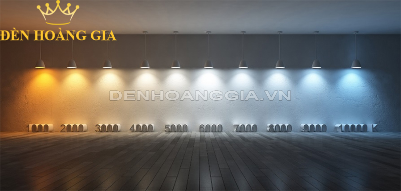 Đèn led có dải nhiệt độ màu đa dạng