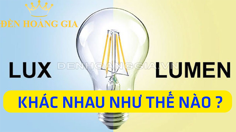 Phân biệt quang thông và độ rọi