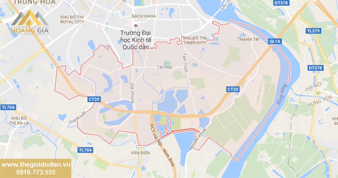 Đèn LED tại Hoàng Mai