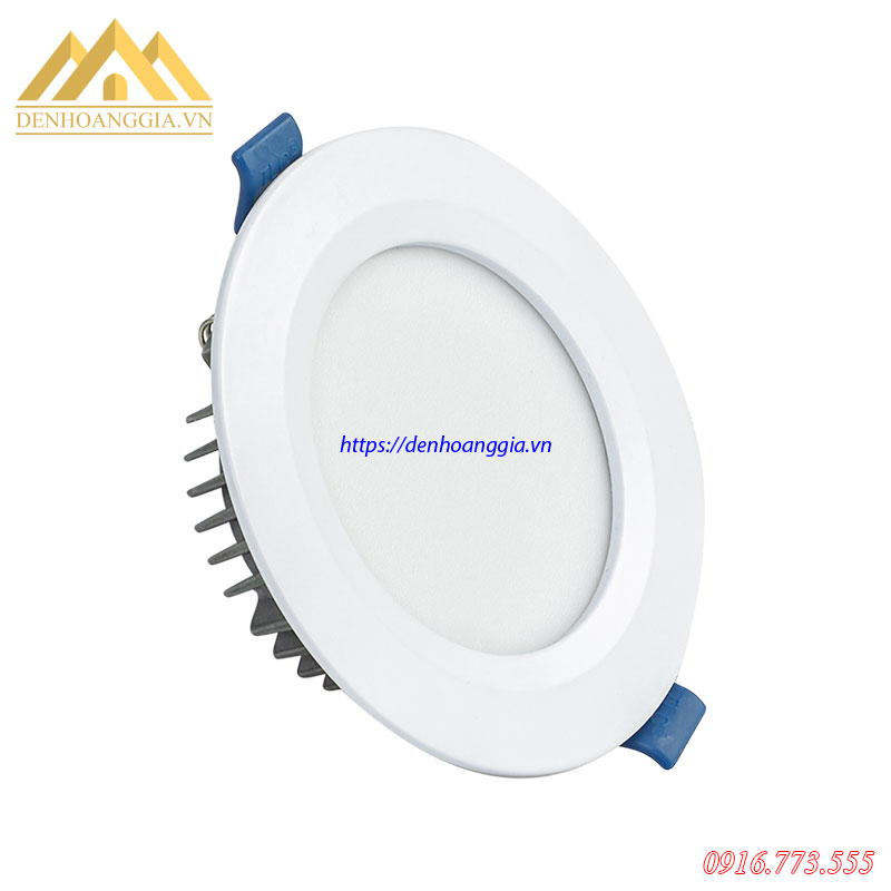 Đèn led âm trần khối đúc TOS Mặt Trắng 7w 9w 12w - Đơn màu