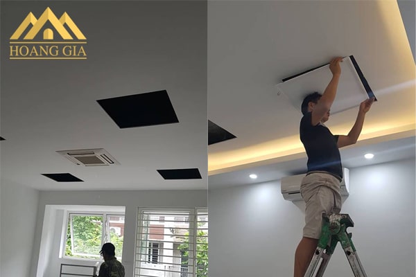 Cách lắp đèn led Panel âm trần