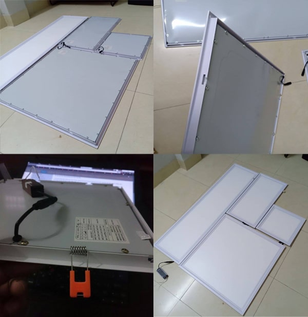 Mẫu đèn led Panel thích hợp với trần thạch cao phẳng