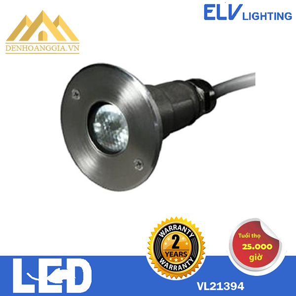 Đèn led âm nước ELV 1x3w VL21394