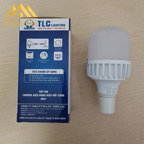 Đèn led búp trụ Plus 2018 TLC Lighting Đèn led búp trụ Plus 2018 TLC Lighting