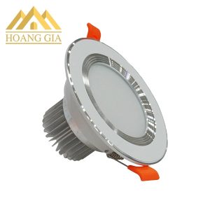 Giá đèn led âm trần đế dày viền trắng