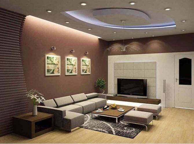 lắp đặt đèn led ốp trần nổi cho phòng khách lắp đặt đèn led ốp trần cho phòng khách