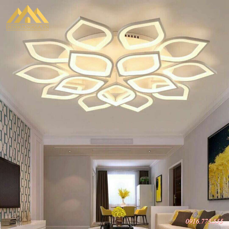 Đèn mâm led mica HGA-TT6