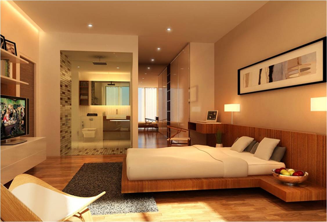 Lắp đèn downlight âm trần tại phòng ngủ đem lại tính thẩm mỹ hoàn hảo nhất
