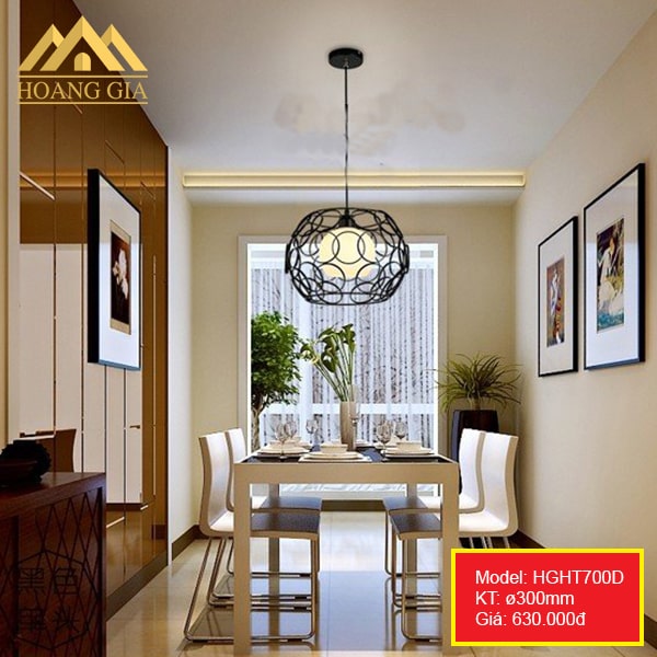 Chọn địa chỉ bán đèn thả bàn ăn Hà Nội, rẻ - đẹp mẫu mã đa dạng