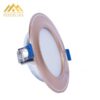 Đèn led âm trần mặt cong đế mỏng viền vàng TLC