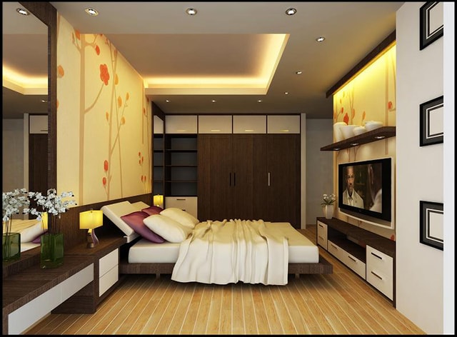 Đèn led downlight là thiết bị chiếu sáng thích hợp nhất cho phòng ngủ