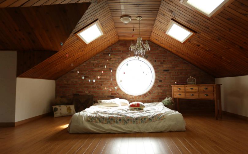 Đèn led Panel trong không gian phòng ngủ
