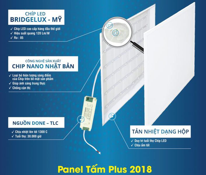 Đèn led Panel Plus chất lượng cao