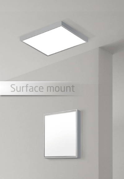 Lắp đèn led Panel ốp trần và tường