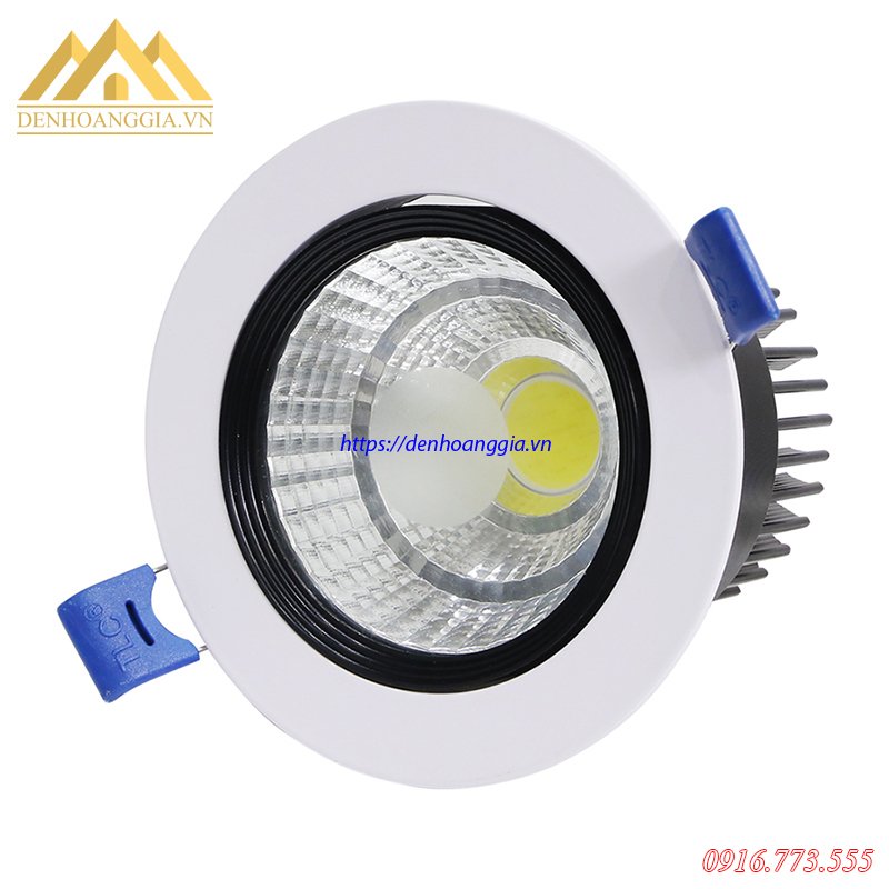 Giá đèn led âm trần COB đơn tròn
