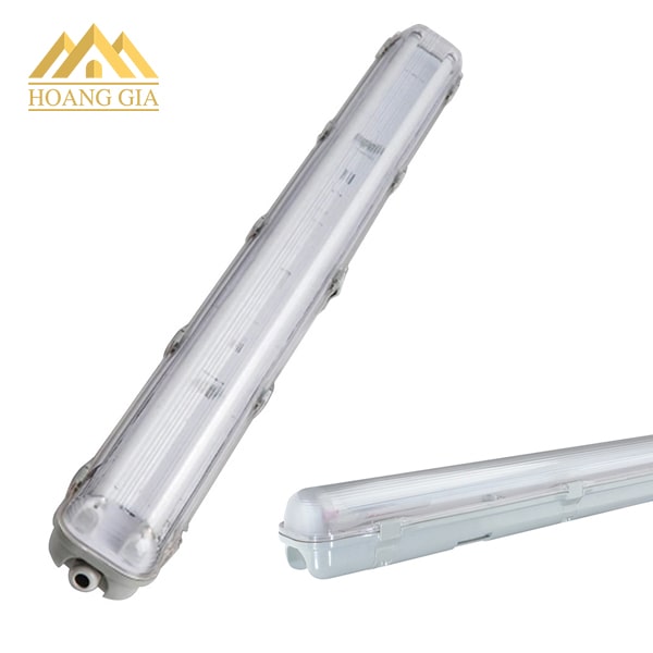 Máng đèn led chống ẩm, nước 0,6m 1 bóng tuýp led