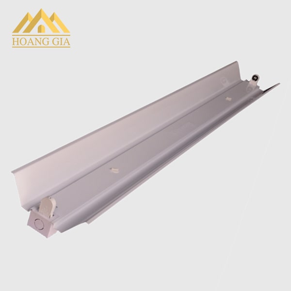 Máng đèn tuýp đơn chóa sơn tĩnh điện 1 bóng 1.2m