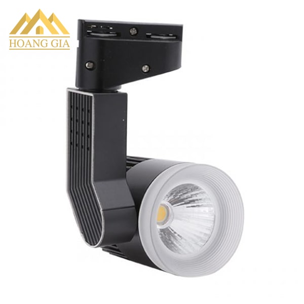 Đèn led rọi ray tam cấp vỏ đen