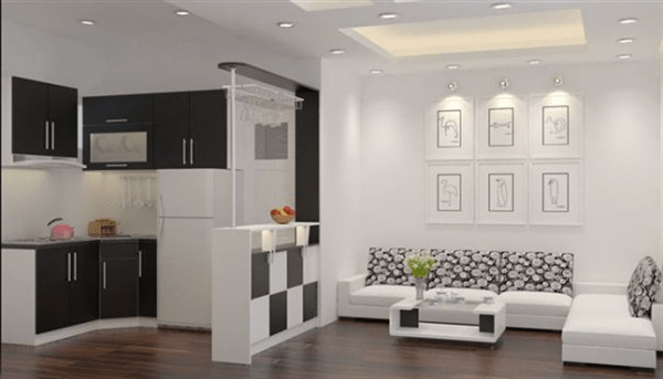 Đèn trần cho phòng khách nhỏ