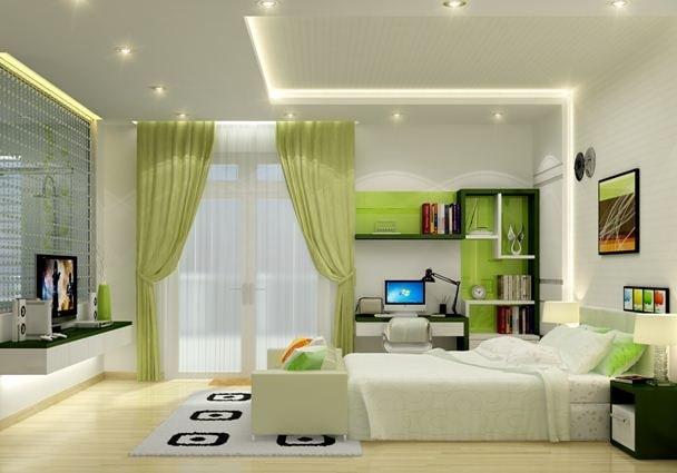 Mẫu đèn trần phòng ngủ đẹp số 2