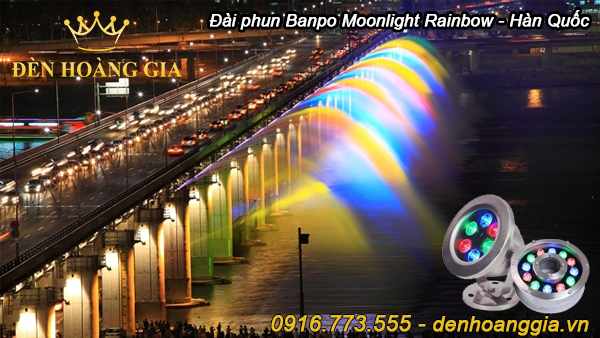 Đài phun nước Banpo Moonlight Rainbow - Hàn Quốc