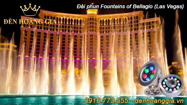 Đài phun nước Fountains of Bellagio (Las Vegas)