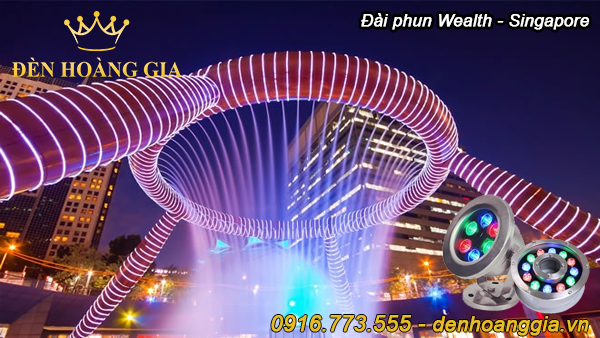 Đài phun nước Wealth - Singapore