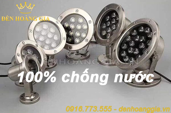 Đèn led chống nước dạng chân đế