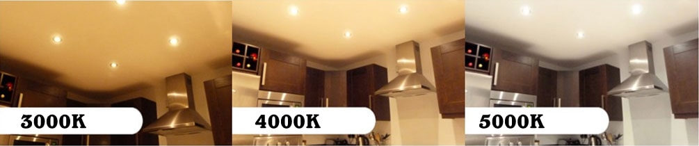 Sự kết hợp của 3 loại nhiệt độ màu ánh sáng trong 1 căn phòng