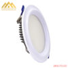 Đèn led âm trần mặt cong Nano Plast viền trắng TLC