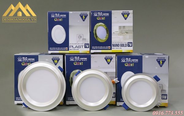 Công suất đèn led âm trần mặt cong Nano Platinum Công suất đèn led âm trần mặt cong Nano Platinum