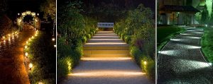 Đèn led sân vườn chiếu sáng lối đi