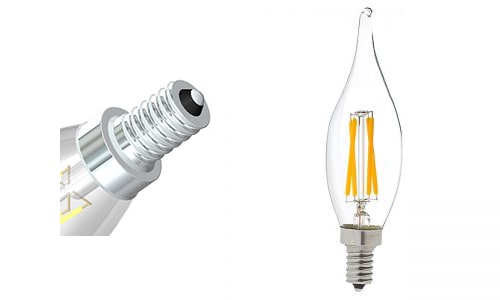 đèn led buld đui E12 đèn led buld đui E12