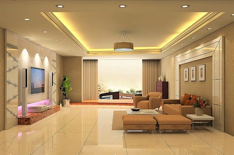Sử dụng đèn led âm trần mặt cong Nano Platinum 7w trang trí và chiếu sáng cho phòng khách Sử dụng đèn led âm trần mặt cong Nano Platinum 7w trang trí và chiếu sáng cho phòng khách