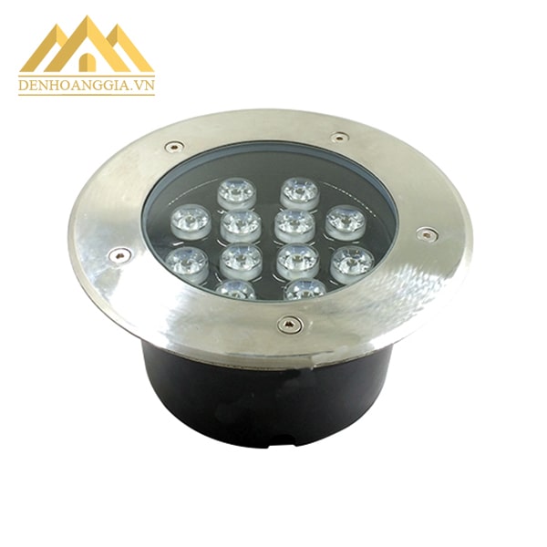 Đèn led âm đất 15w tròn