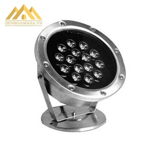 Đèn led âm nước spotlight 15w dạng đế