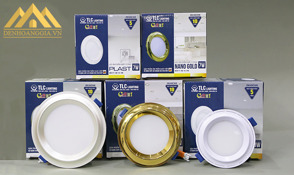 Đèn led âm trần Nano sử dụng cho trần thạch cao