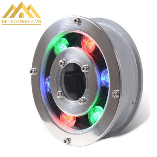 Đèn led âm nước bánh xe 12w đổi màu đem lại hiệu ứng khác nhau trong không gian thu hút được nhiều sự chú ý của mọi người