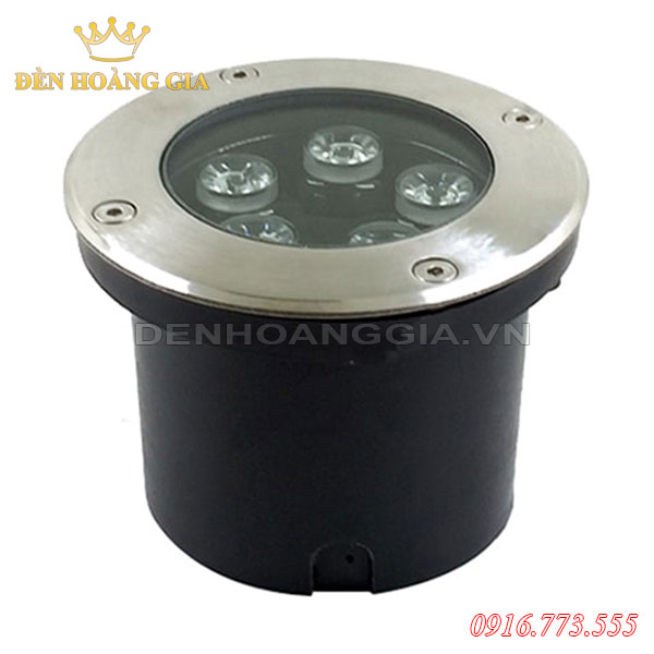 Đèn led âm đất 7w tròn