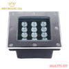 Đèn led âm đất 12w vuông