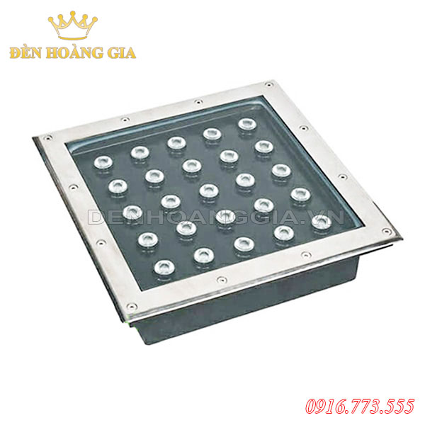 Đèn led âm đất 18w vuông