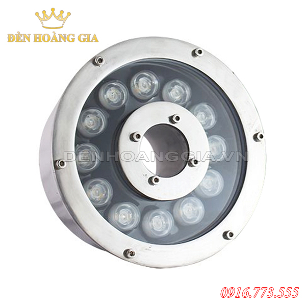 Đèn led âm nước bánh xe 12w