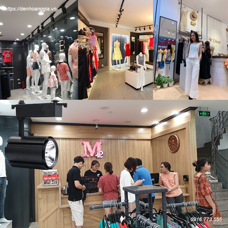 Đèn led rọi ray 2 lớp tản nhiệt