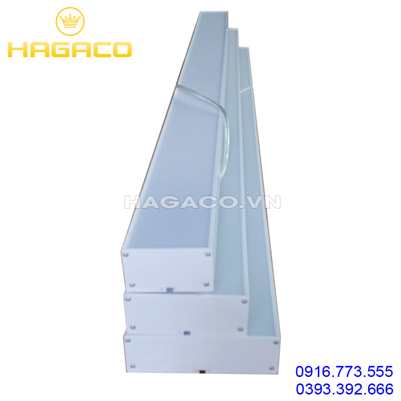 Đèn led thả văn phòng vỏ trắng