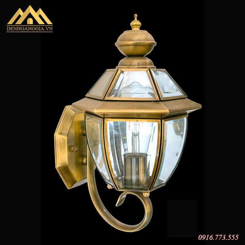 Đèn tường đồng kính HGA-DTDK02