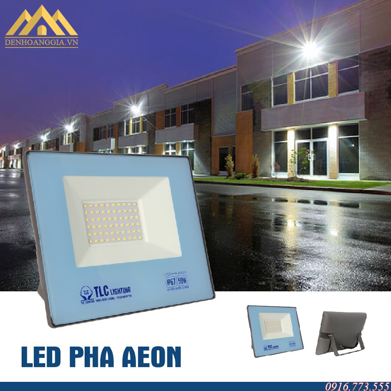 Ứng dụng đèn led pha Aeon