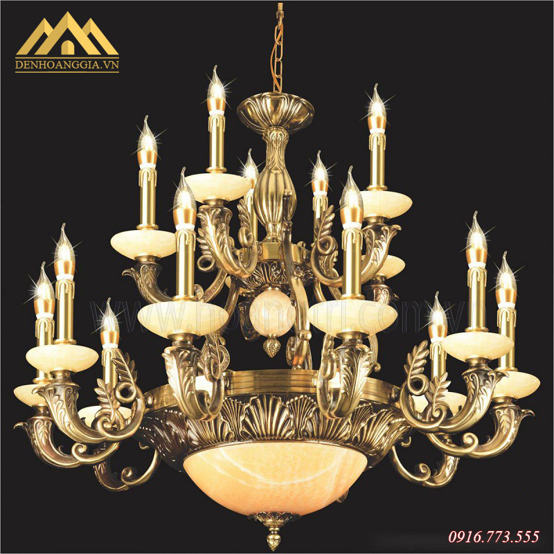 Đèn chùm đồng RoluxML-1208-15