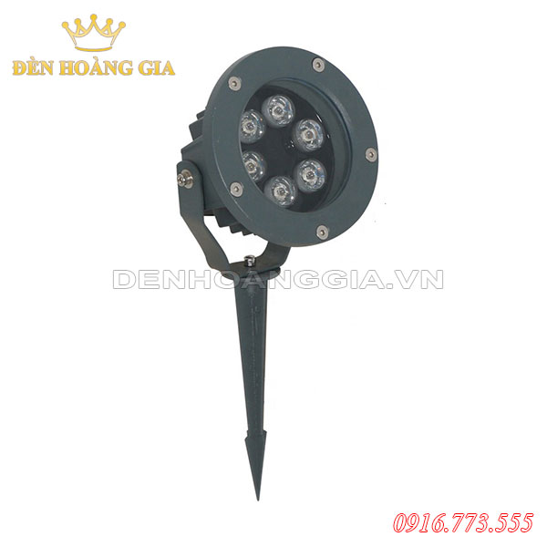Đèn led cắm cỏ 6w - full option
